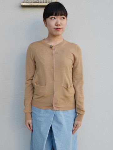 SARAH&BRED　メリノウールカーディガン