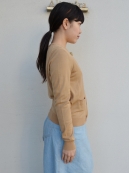 SARAH&BRED　メリノウールカーディガン