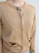 SARAH&BRED　メリノウールカーディガン