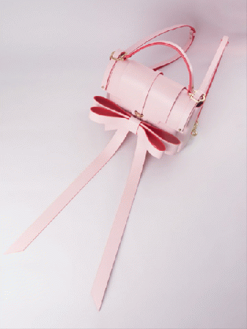 Niels Peeraer RIBBON BACKPACK (M) PINK