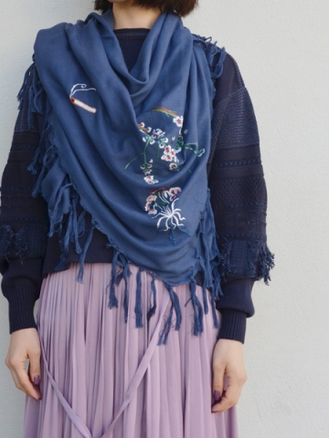 mame Kurogouchi 刺繍ストール