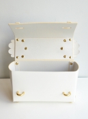 Niels Peeraer WINGED BAG(white)