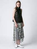 AKIRANAKA combi lace  PO(ハイネックN/Sシャツ)