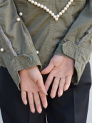 Tu es mon TRESOR M65field jacket "Open your heart"