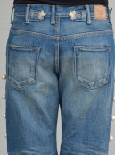 Tu es mon TRESOR Side pearl jeans