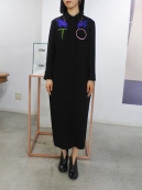 AKIRANAKA Jacoba dress (象刺繍シャツドレス)