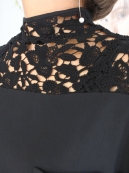 AKIRANAKA Yvonne dress(デコルテレースドレス)