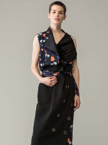 AKIRANAKA Morgan combi PO (花柄N/Sトップス)