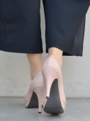 SAKIAS D.pumps (プラットフォームベーシックパンプス) pinkbeige