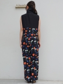 AKIRANAKA Morgan MD combinaison(花柄ハイネックコンビネゾン)