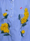 MUVEIL フラワー刺繍ブラウス(mimosa)