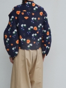 AKIRANAKA Morgan pot sleeve PO(花柄カットオフブルゾン)