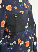 AKIRANAKA Morgan pot sleeve PO(花柄カットオフブルゾン)