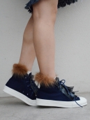 MUVEIL タッセルスニーカー