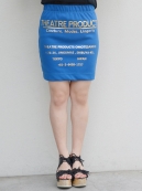 THEATRE PRODUCTS ストレッチポンチ ロゴスカート