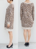 MUVEIL アニマルプリントワンピース