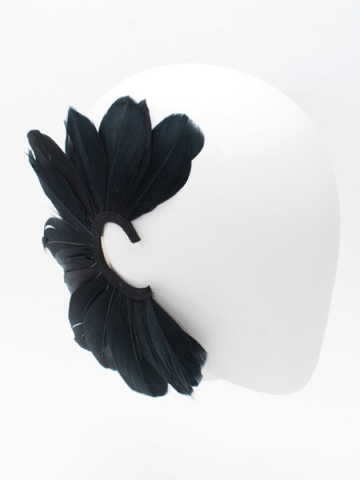 FRANCESCO BALLESTRAZZI　FEATHERS EAR CU FF