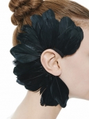 FRANCESCO BALLESTRAZZI　FEATHERS EAR CU FF