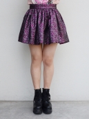 fleamadonna　METALIC FLARED SKIRT