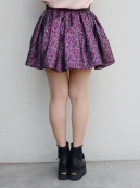 fleamadonna　METALIC FLARED SKIRT