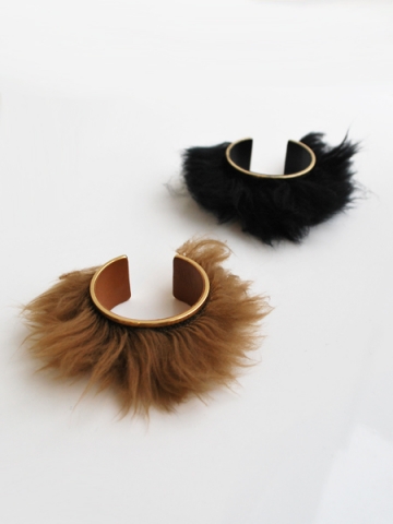 Bijou RI　Fur Bangle