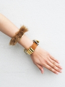 Bijou RI　Fur Bangle