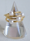 BijouRI One Pearl 4P Ring
