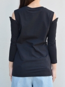 CHRISTIAN DADA  デコルテ T-sh